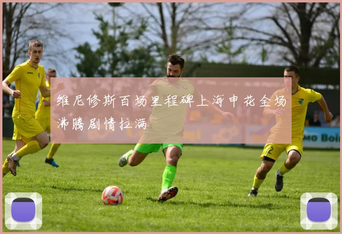 维尼修斯百场里程碑上海申花全场沸腾剧情拉满